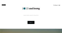 Desktop Screenshot of loudandboomy.com